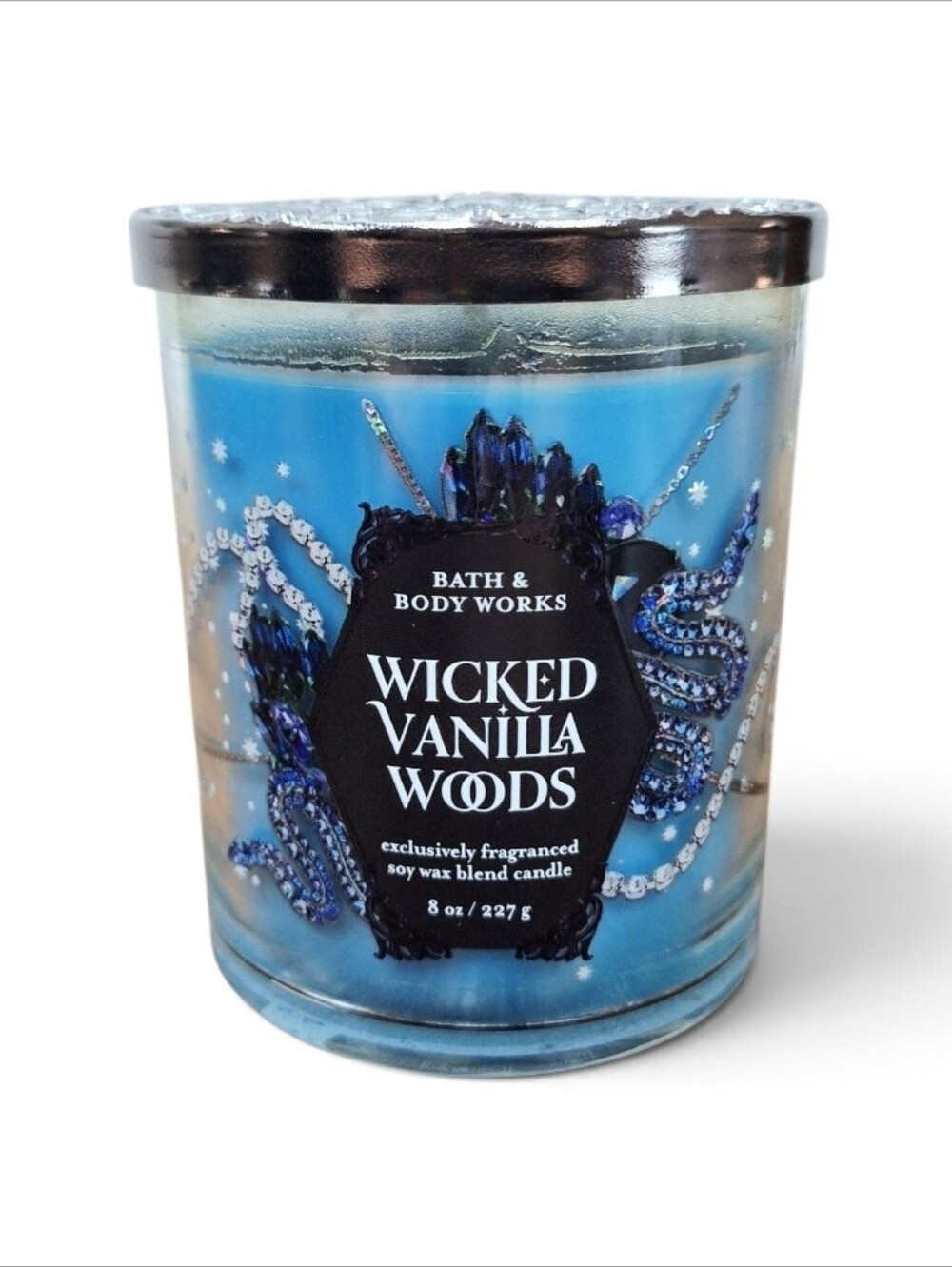 Bath & Body Works Wicked Vanilla Woods Single Wick Candle
